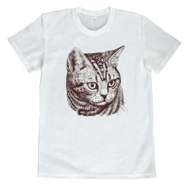 T-shirt with print Cat m.535 viscose TM Yaroslav